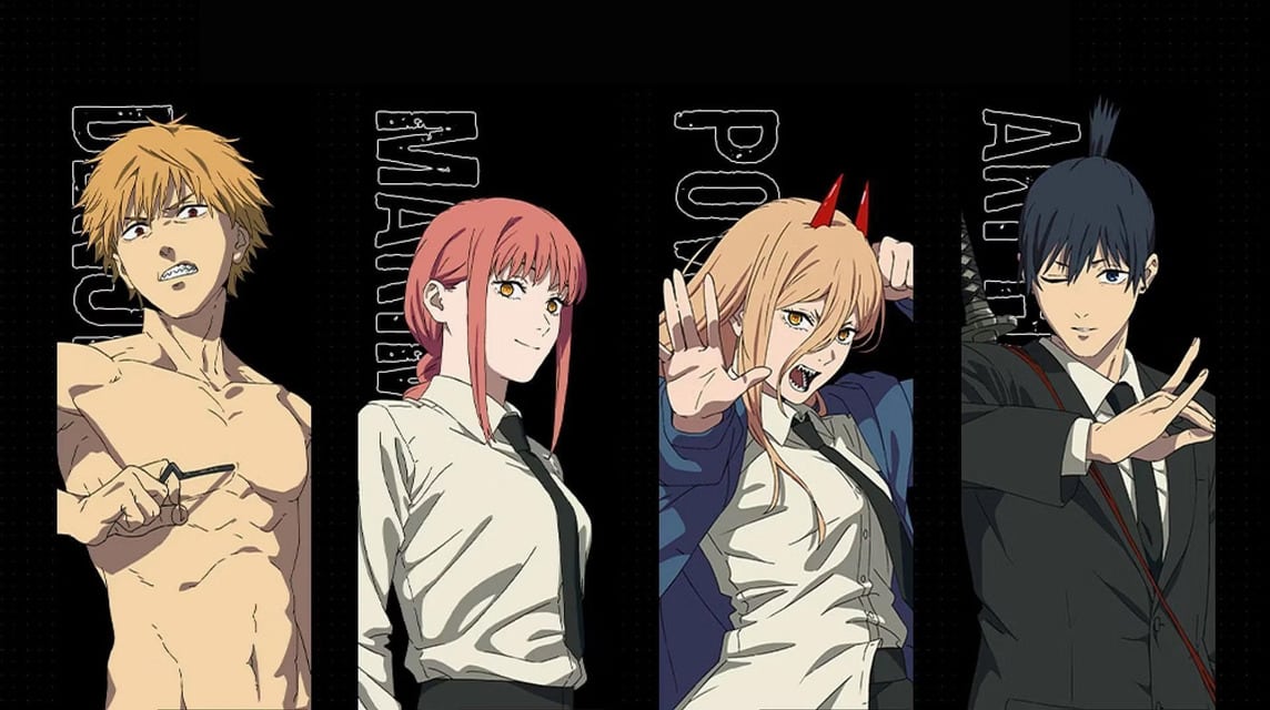 main characters of chainsaw man