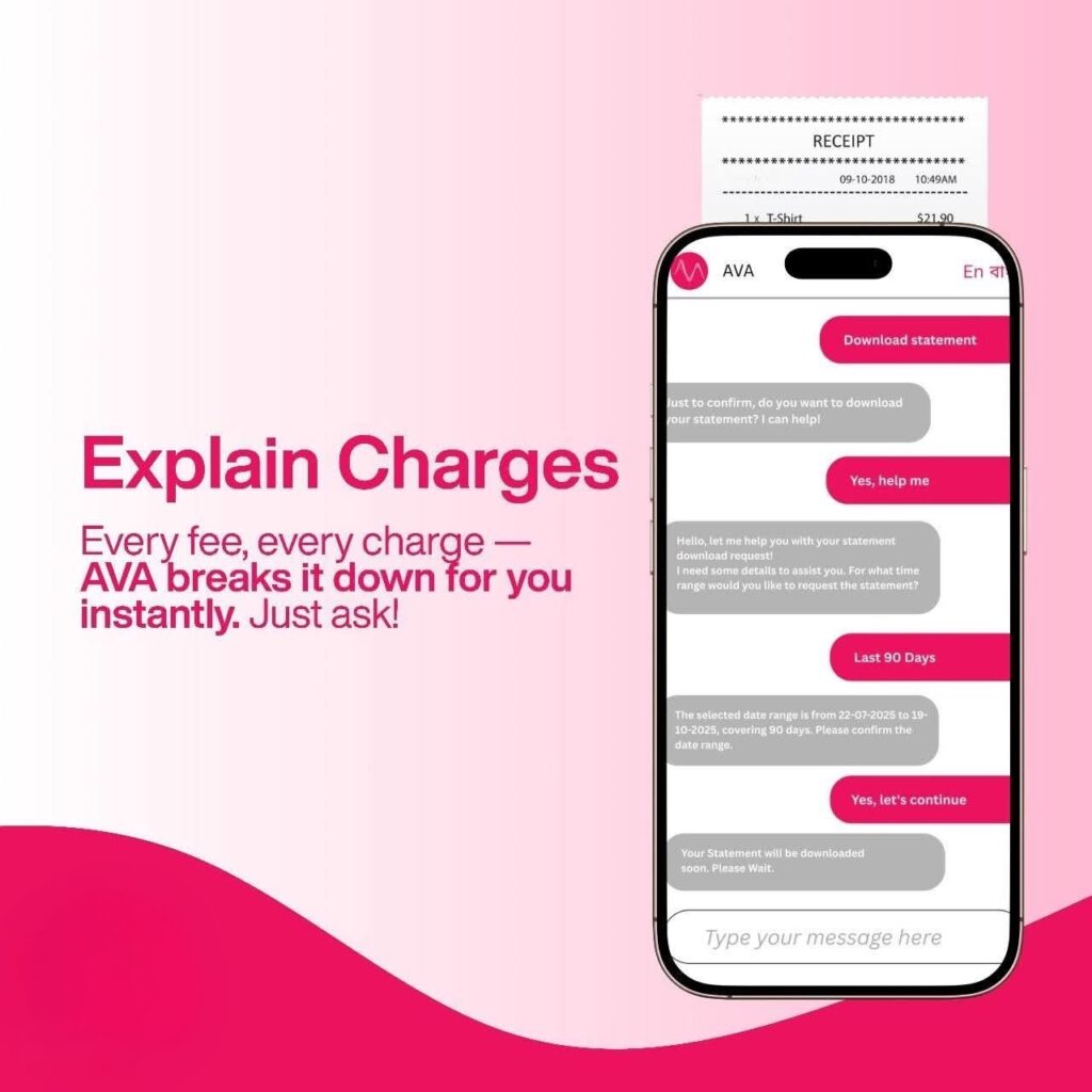 Conversation with AVA